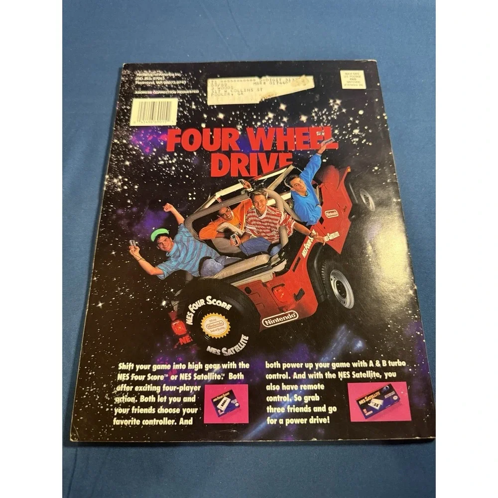 Nintendo Power Magazine Vol 22 Dec 1989 Metal Storm StarTropics GI Joe Nester Aw